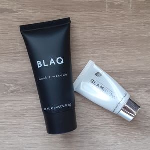 Mask Duo - Blaq Charcoal & Glamglow Supermud mask